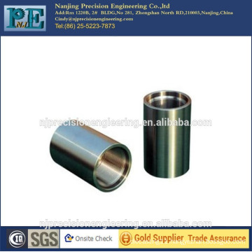 Top grade cnc machining stainless steel inside thread tube